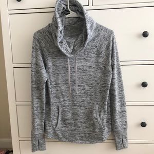 Heather grey Athleta pullover